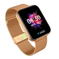 Garett Smartwatch GRC MAXX Gold steel