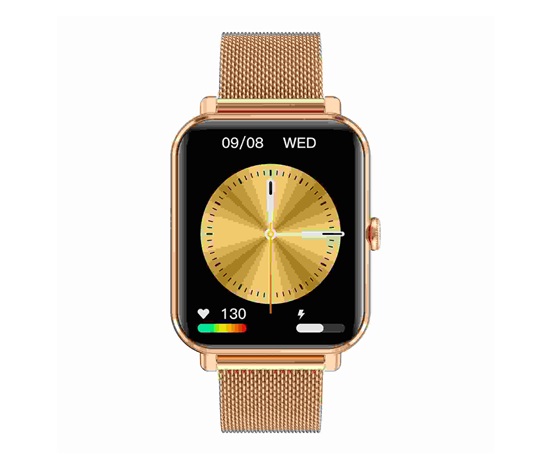 Garett Smartwatch GRC CLASSIC Gold steel