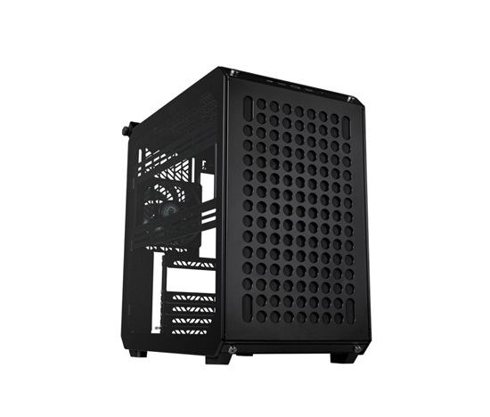 Cooler Master case Qube 500 Flatpack, Mid Tower, 2x USB 3.2, 1x USB-C, černá
