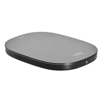 ZWILLING digitální kuchyňská váha, Li-ion baterie, USB napájení, LCD display, sklo / plast, černá - Enfinigy