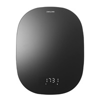 ZWILLING digitální kuchyňská váha, Li-ion baterie, USB napájení, LCD display, sklo / plast, černá - Enfinigy