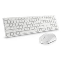 DELL Pro Wireless Keyboard and Mouse - KM5221W - Czech/Slovak (QWERTZ) - White