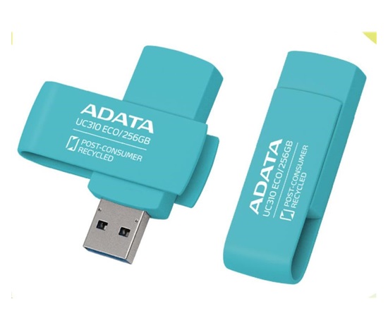 ADATA Flash Disk 32GB UC310E ECO, USB 3.2 modrá