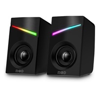 CONNECT IT Reproduktory NEO PC, RGB, USB, 3,5mm, černé