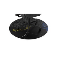 ENDORFY Podložka pod židli FP110C, 1100x1100, kruhová, černá