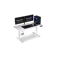 ENDORFY Herní stůl Atlas L Electric Onyx White, 150 x 78, bílá