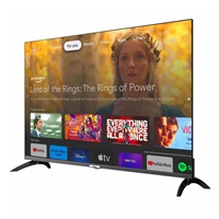 CHiQ U43QM8E TV 43", QLED, Google TV, Frameless, Dolby Audio, dbx-tv