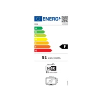 CHiQ U43QM8E TV 43", QLED, Google TV, Frameless, Dolby Audio, dbx-tv