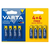 Varta LR03/4+4 Longlife POWER 4903
