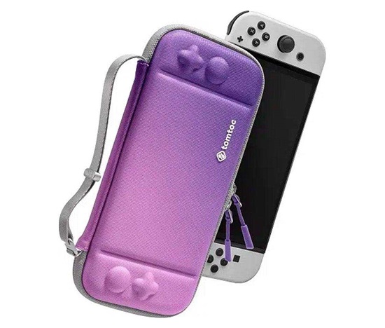 tomtoc FancyCase - Nintendo Switch / OLED, fialová