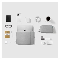 tomtoc Sleeve Kit - 14" MacBook Pro, šedá