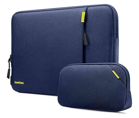 tomtoc Sleeve Kit - 13" MacBook Pro / Air, námořní modrá