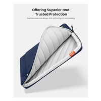 tomtoc Sleeve Kit - 16" MacBook Pro/ 15,3“ MacBook Air, námořní modrá