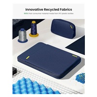 tomtoc Sleeve Kit - 16" MacBook Pro/ 15,3“ MacBook Air, námořní modrá