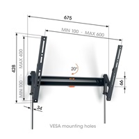 Vogel‘s TVM 3613 TV držák s náklonem L