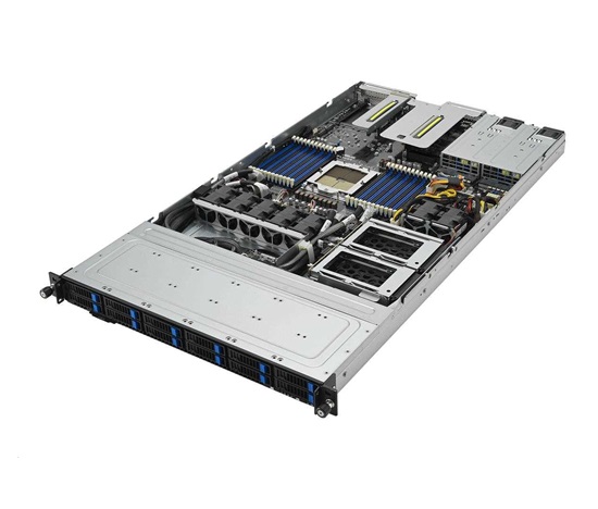 ASUS Server 1610F-RS500A Genoa 9124 (3,7G/16C/64M/4800) 3xPCI-E 1xOCP 3.0 12SFF/NVMe5 2x1600W 2x1G iKVM 1U