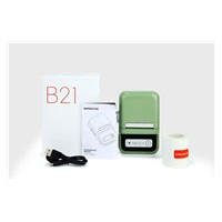 Niimbot Tiskárna štítků B21S Smart, zelená + role štítků 210ks