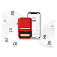 Niimbot Tiskárna štítků B21S Smart, červená + role štítků 210ks