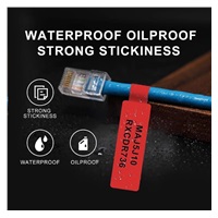 Niimbot štítky na kabely RXL 12,5x109mm 65ks Red pro D11 a D110