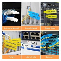 Niimbot štítky na kabely RXL 12,5x109mm 65ks Red pro D11 a D110