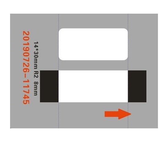 Niimbot štítky EP 14x30mm 210ks Transparent pro D11 a D110