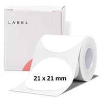 Niimbot štítky R 21x21mm 300ks RoundB pro B21, B21S, B3S, B1