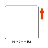 Niimbot štítky R 40x40mm 180ks White pro B21, B21S, B3S, B1