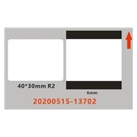 Niimbot štítky ER 40x30mm 230ks Průhledné pro B21, B21S, B3S,B1