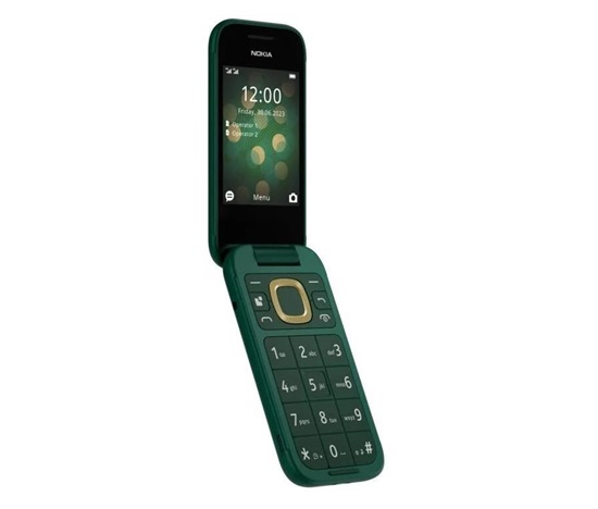 Nokia 2660 Flip, Dual SIM, zelená