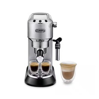 DeLonghi Dedica Style pákový kávovar, 1300 W, Cappuccino systém, stříbrná
