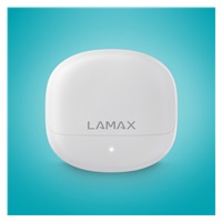 LAMAX Tones1 - bezdrátová sluchátka - bílá