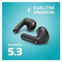 LAMAX Tones1 - bezdrátová sluchátka - černá