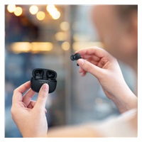 LAMAX Clips1 Play - špuntová sluchátka - černé