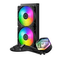 Cooler Master vodní chladič MasterLiquid 240 Atmos ARGB, 2x120mm, LGA1851, AM5, černá
