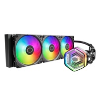 Cooler Master vodní chladič MasterLiquid 360 Atmos ARGB, 3x120mm, LGA1851, AM5, černá