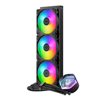 Cooler Master vodní chladič MasterLiquid 360 Atmos ARGB, 3x120mm, LGA1851, AM5, černá