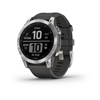 Garmin fenix® 7 – Standard Edition, Silver / Black Band, EU