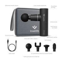 TrueLife RelaxGun G6 Metal - masážní pistole