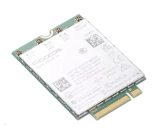 LENOVO 4G LTE modul ThinkPad Fibocom L860-GL-16 CAT16 M.2 pro ThinkPad T16/P16s G2 (Intel & AMD)