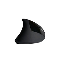 C-TECH myš VEM-09C, vertikální, 6 tlačítek, černá, USB
