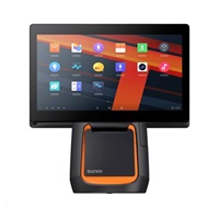 Sunmi T2s, 39.6 cm (15,6''), Android, black, orange