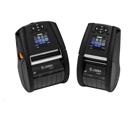 Zebra ZQ630 Plus, 8 dots/mm (203 dpi), linerless, LTS, disp., BT, Wi-Fi, EPL, ZPL, ZPLII, CPCL