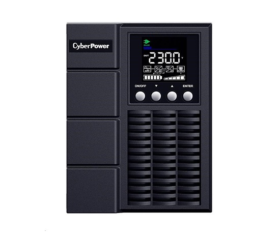 CyberPower Main Stream OnLine S UPS 1000VA/900W, Tower, IEC C13 (1), SCHUKO (2) - předváděcí