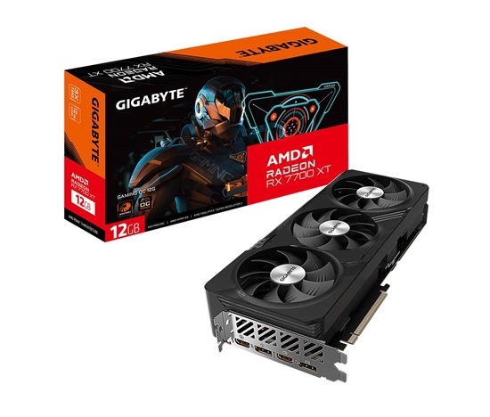 GIGABYTE VGA AMD Radeon RX 7700 XT GAMING OC 12G, 12G GDDR6, 2xDP, 2xHDMI