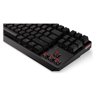 ENDORFY Klávesnice Thock TKL CZ Red, Mechanická, USB, ARGB, černá