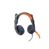 Logitech Sluchátka Zone Learn, na uši, 3,5mm , modrá