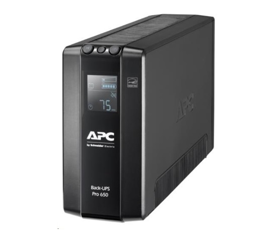 APC -rozbalen- Back UPS Pro BR 650VA, 6 Outlets, AVR, LCD Interface (390W)