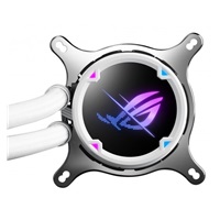 ASUS vodní chladič CPU AIO ROG STRIX LC II 360 ARGB WHITE, 3x120mm, LGA1851, AM5