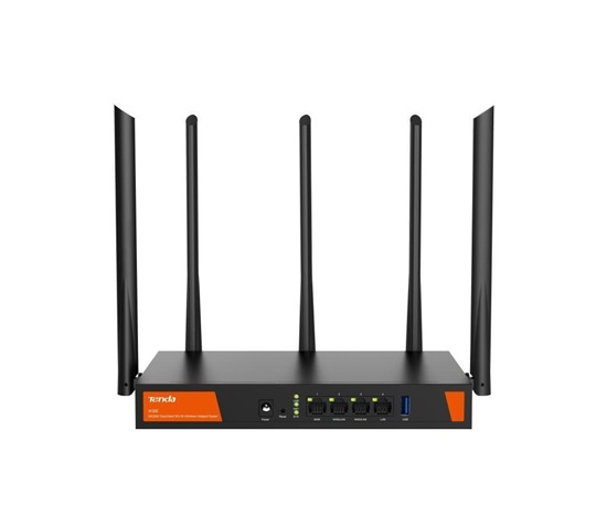 Tenda W30E Wireless Enterprise Hotspot Router AX3000, VPN, 1xGWAN, 2xGWAN/LAN, 1xGLAN