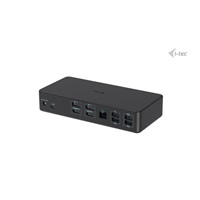 i-tec USB 3.0/USB-C/Thunderbolt 3 Professional Dual 4K Display Dock.st. Gen2, PD 100W